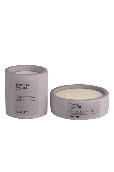 Aberto Design Turn Off The Light Set de Velas de Cacao y Crema Aberto Design Turn Off The Light Set de Velas de Cacao y Crema